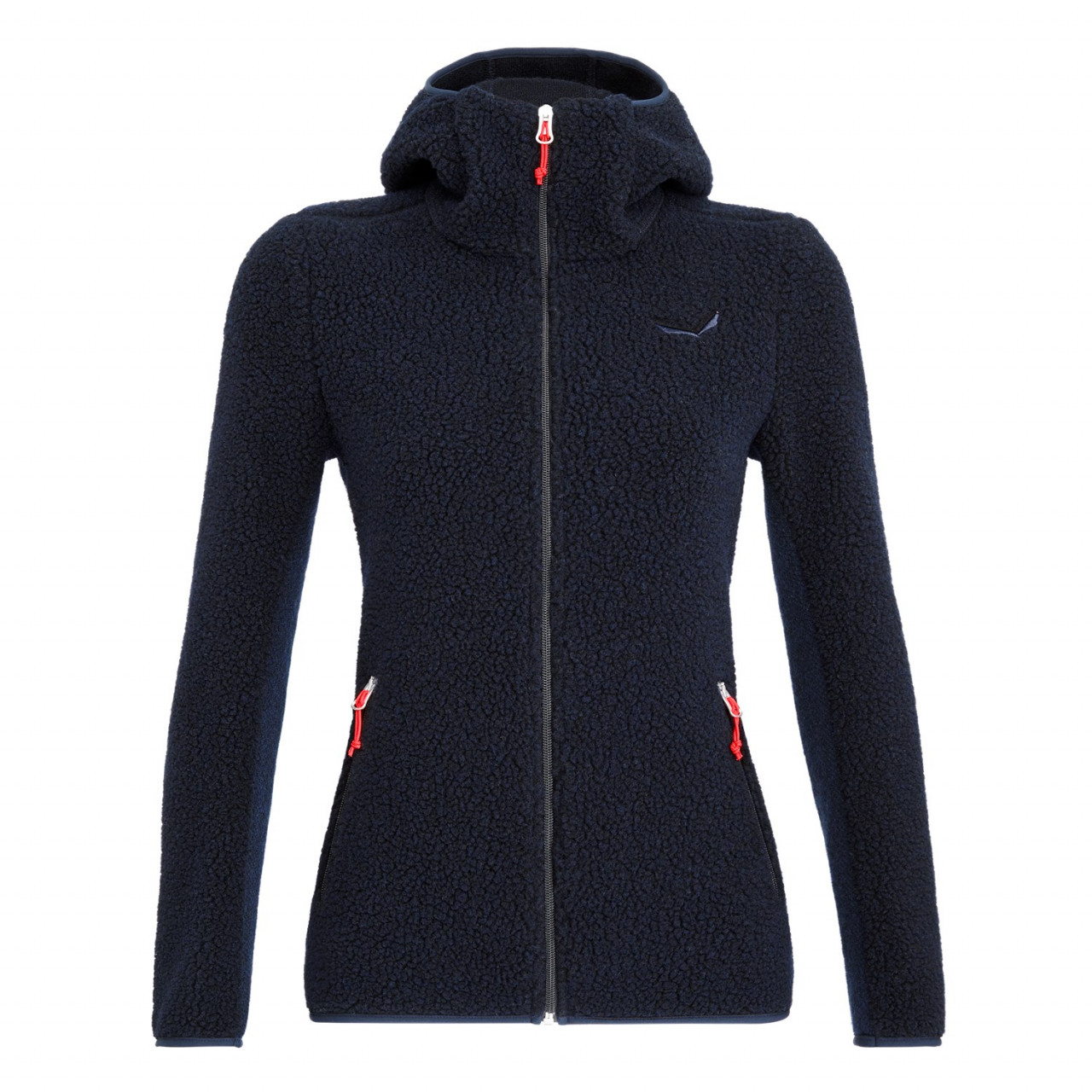 Chaqueta Plumas Mujer Chile - Salewa Fanes Shearling Wool - Azules/Azul Marino - KCEQ-56783